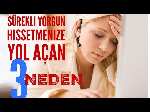 Sürekli Yorgun Hissetmenize Yol Açan 3 Neden | Prof Dr Murat Aksoy