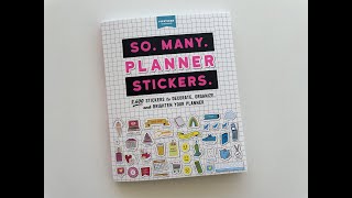 Pipsticks Planner Stickers - So.Many.Stickers. Book Review