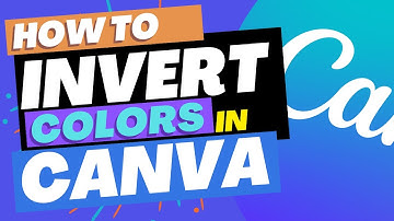 How to invert colors in Canva - Create some cool effects!