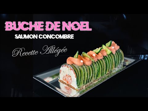 bûche-de-noël-saumon-allégée