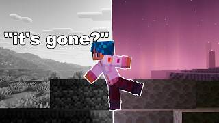 Minecraft but the Overworld is Dead