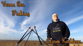 VERNS SEA FISHING | STORM KATHLEEN UK FISHING THE RIVER HUMBER A BIT BREEZY