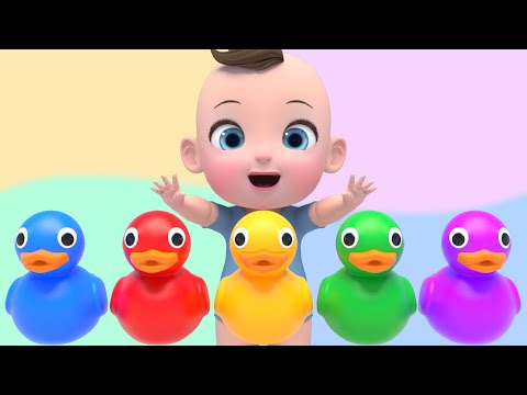 Bus Station Slide Song | <strong>Play</strong> In the water 5 Little Ducks | Nursery Rhymes &amp;<strong>amp</strong>; Kids Songs Kindergarten