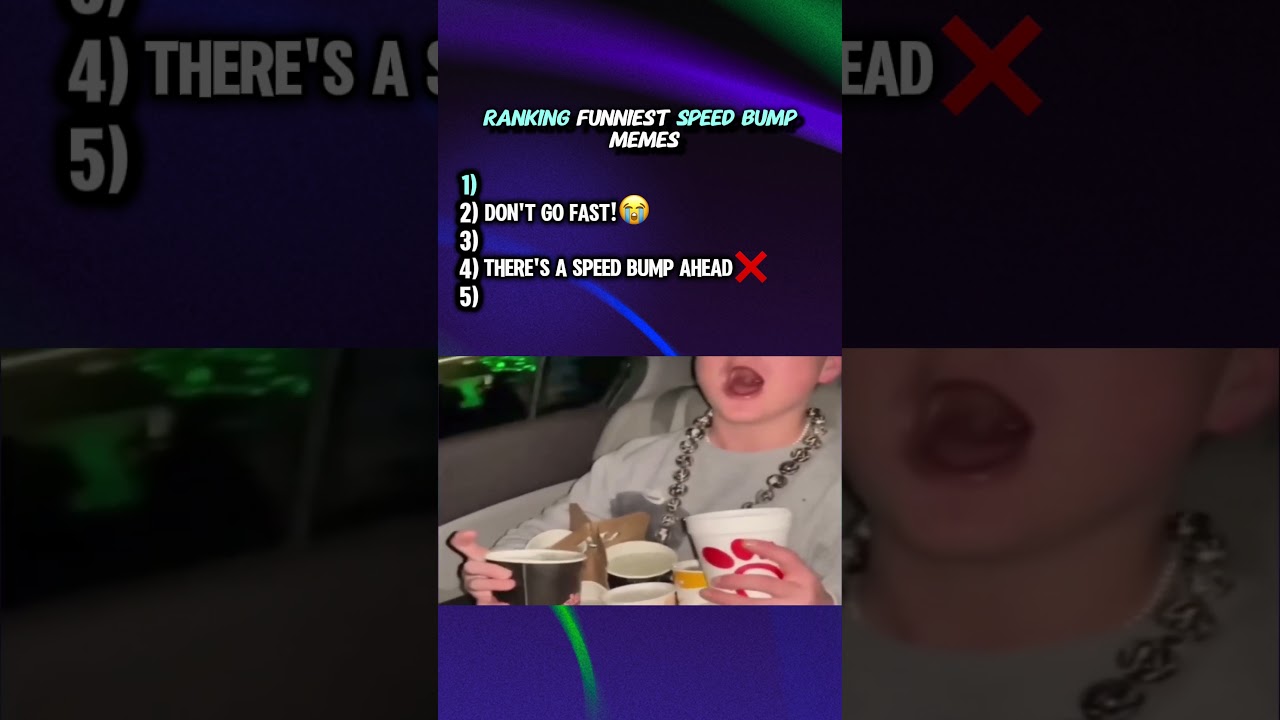 Funniest speed bump moments😭 