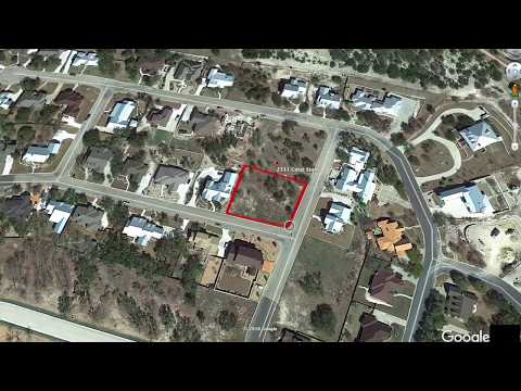2331 Coralstone lot for sale in Stone Ridge, Fredericksburg, TX home video tour