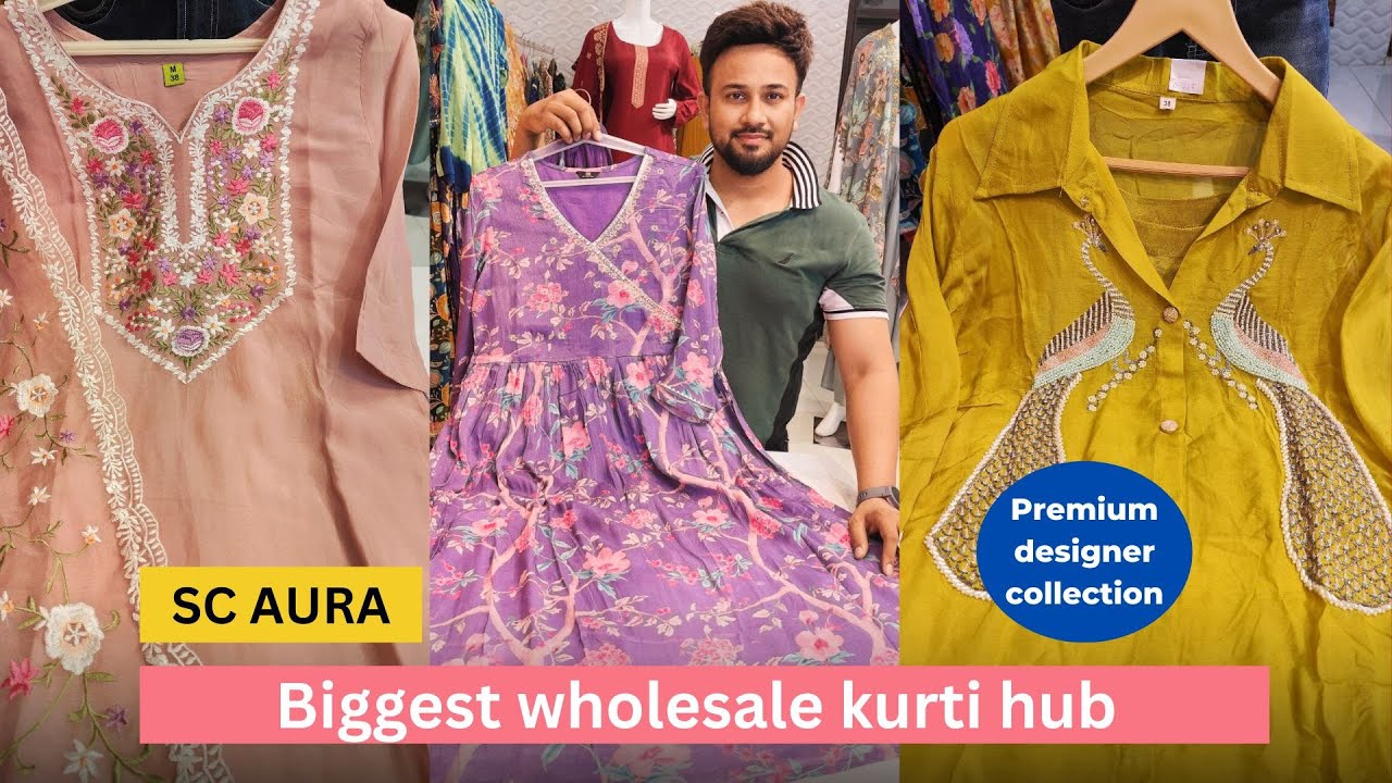 Sharifa brand kurti | Branded kurtis | sharifa brand kurtis photos with  wholesale price | SC kurti - YouTube