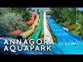 Awesome Waterpark in Hungary: Annagora Aquapark Balatonfüred (All Waterslides POV)