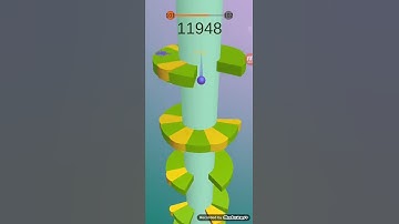 Beating Level 101 on Helix Jump
