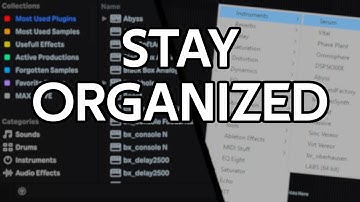 How to stay Organized & Productive while Producing in Ableton Live!