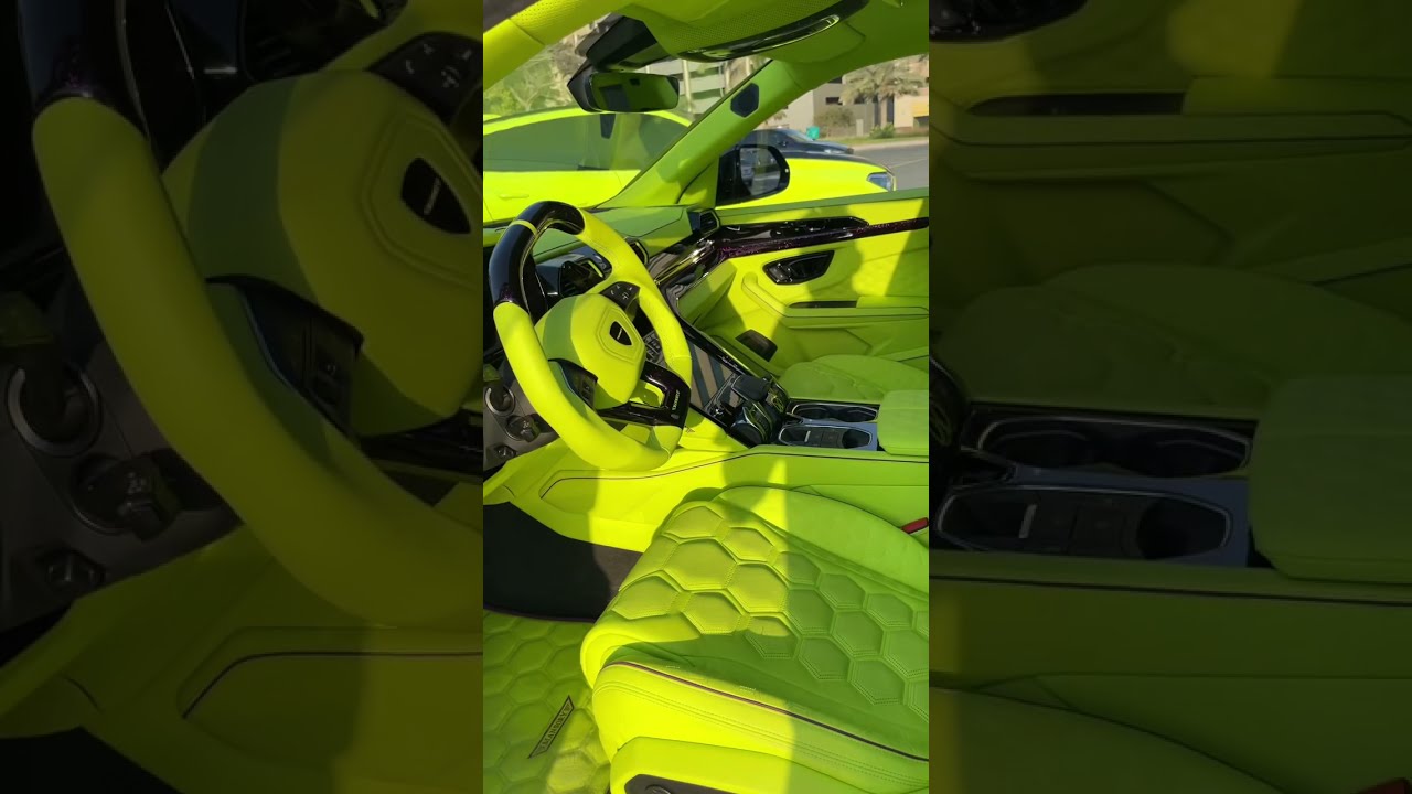 The Coolest Lamborghini Interior Ever?? 