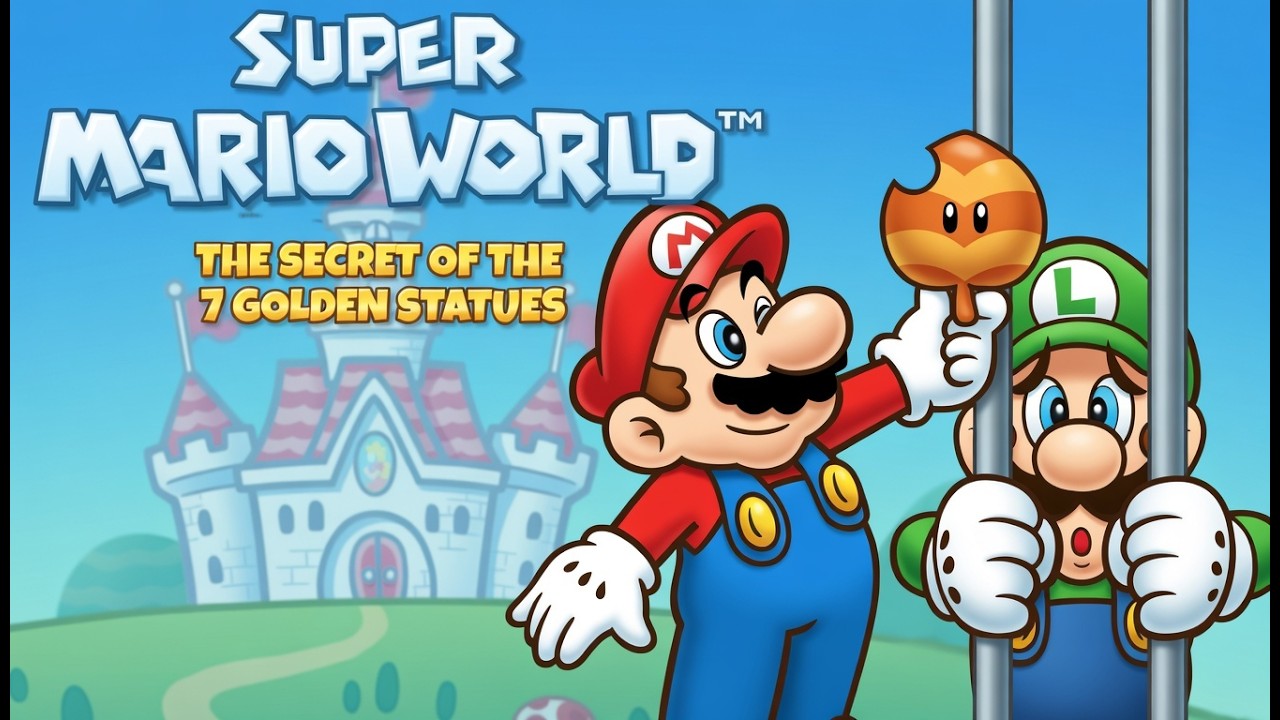 🔴Super Mario World: The Secret of the 7 Golden Statues - Hack clássica ao vivo