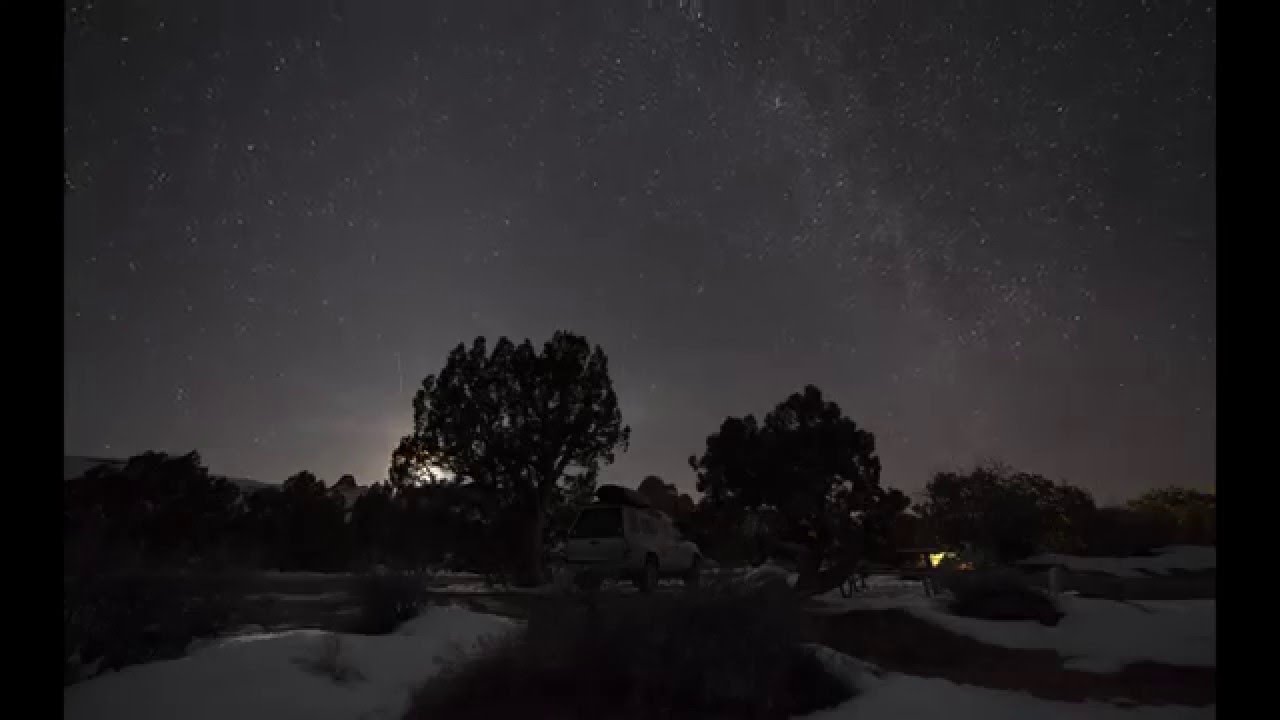 A Beautiful Night at Arches National Park