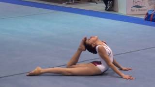 Compétition Départementale Gymnastique 2017 - Célia 12 ans