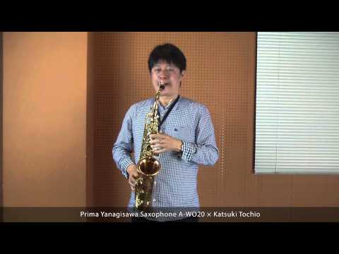 Our Guest Artist #12 Katsuki Tochio, the saxophonist - at Prima Gakki Showroom