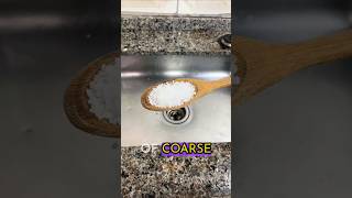 How to unclog sinks and drains with table salt #lifehacks #tricks #tips #sink #shorts How to unclog sinks and drains with table salt #lifehacks #tricks #tips #sink #shorts
