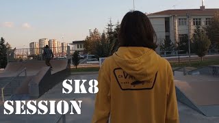 Skate Session VLOG (Lensim kırıldı!)