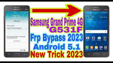 Samsung Grand Prime 4G (G531F) Android 5.1 Frp Bypass |New Trick 2023| No Pc/Reset Frp 100% Working