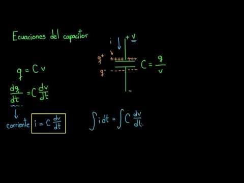 Video: ¿Cuál es la ecuación que rige para un capacitor?