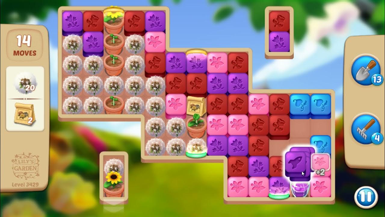 Lily's Garden Level 3429 No Boosters YouTube