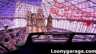 Canyon Blaster Roller Coaster POV Adventuredome Las Vegas
