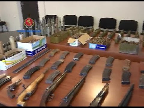 სამცხე-ჯავახეთში მოქალაქეებმა დიდი ოდენობით იარაღი და საბრძოლო მასალა ჩააბარეს