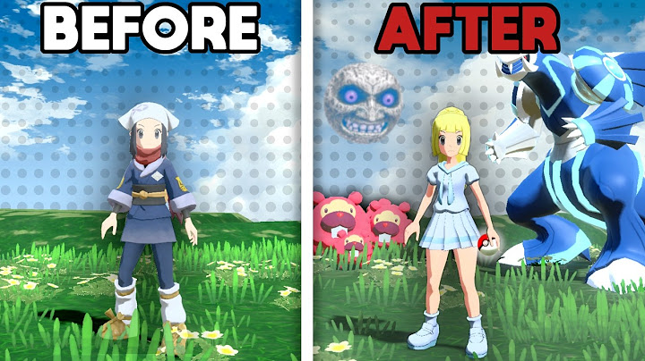 Pokemon Legends Arceus but I add too many mods