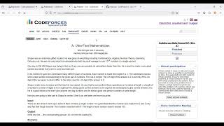 Codeforces | C++ | Full Solution | No Talking | 61 A