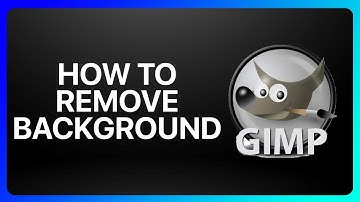 How To Remove Background In Gimp Tutorial