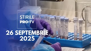 Știrile Pro Tv - 26 Septembrie 2025 Focar La Un Spital Din Iași