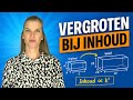Vergroten bij inhoud - Wiskunde - HAVO &amp; VWO