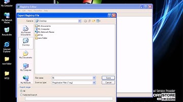 How To Take a Registry Backup In Windows XP