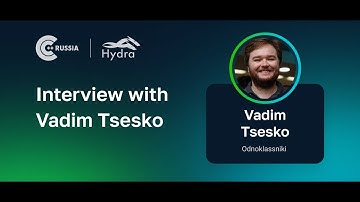 Interview with Vadim Tsesko