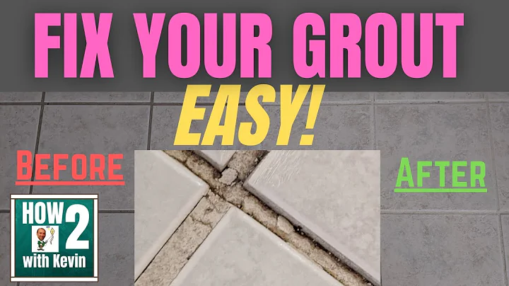 How To Refresh Grout: EASY DIY Project! Grout Repa...