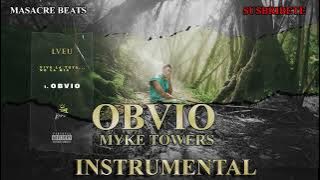 Myke Towers - OBVIO (Instrumental Oficial)
