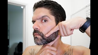 Crecer la barba Semana 4  Truco para que la barba se vea más larga.