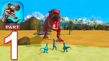 Dinosaur Universe - Gameplay Walkthrough Part 1 Dino War Army Commander - Android Gameplay