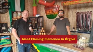 Meet Flaming Flamenco a local business in Orgiva Spain