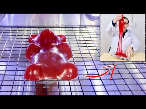 I Left a Giant Gummy Bear in Dehydrator for 7 Days...