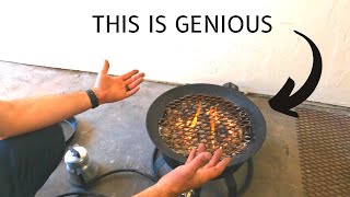 Propane VS wood fire pits. Which is better? This may tip the scales. GENIOUS IDEA by Wasatch Moto Overland 2,179 views 1 year ago 7 minutes, 5 seconds