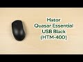 hator quasar essential usb black htm400