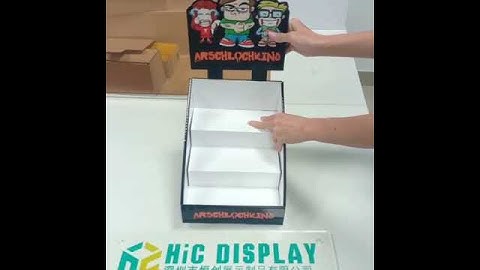 POP Counter Display Cardboard for Retail