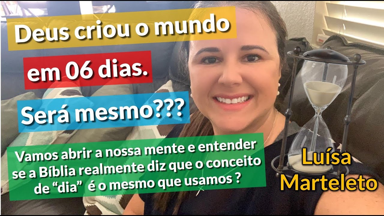 Eu Sei Que Deus Criou O Mundo Esses Dias