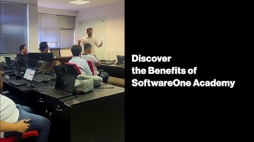 SoftwareOne Academy Experience