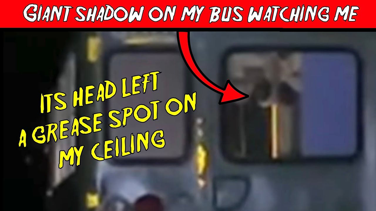 PRT 2 GIANT SHADOWMAN SHOWS ITSELF ON MY BUS