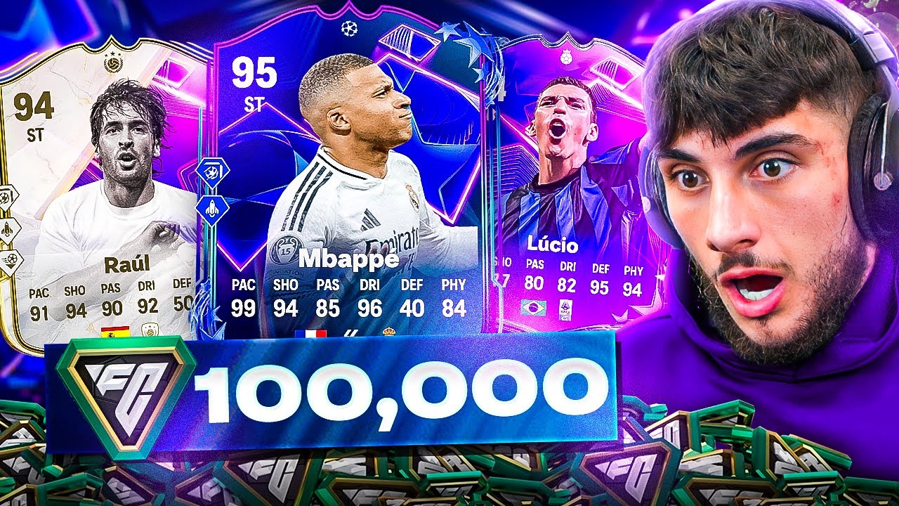 I Spent 100,000 FC Points On DREAMCHASERS!