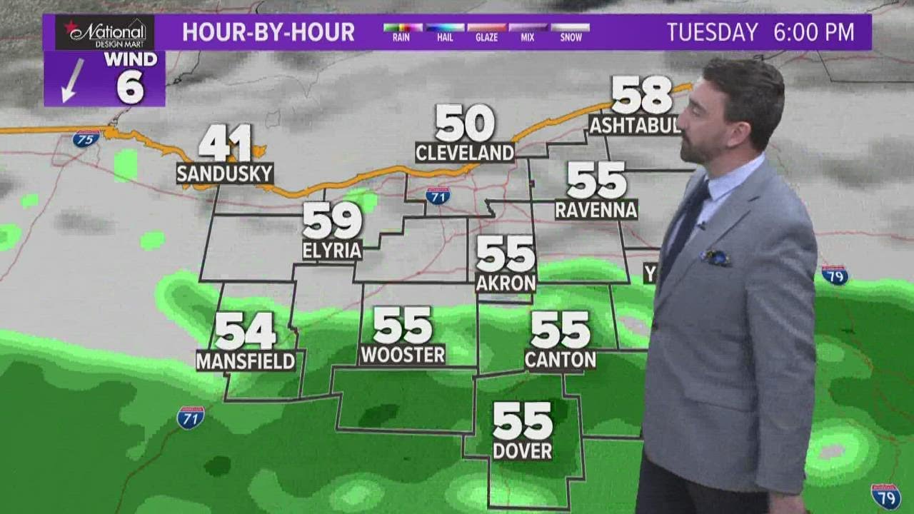 Cleveland weather forecast: rainy week ahead with more temperature ...