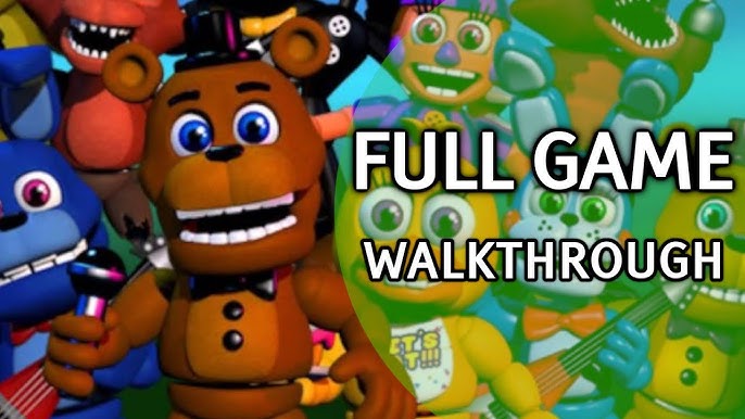 FNaF World 3D - Walkthrough Part 1 