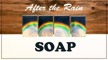 Making After the Rain Cold Process Soap with a One Pot Wonder Soap Tenchnique / Pour for the SCC