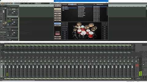 Samplitude ProX4: Steven Slate Drums SSD5 Multiple Outs