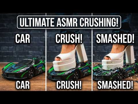 ASMR All Favorite Triggers Crushing & Stepping part 1🔥😴😇